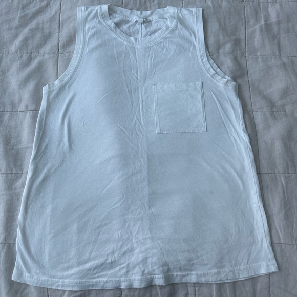 Not Monday - Mina Sleevelesss Tee - white size M - Picture 1 of 4